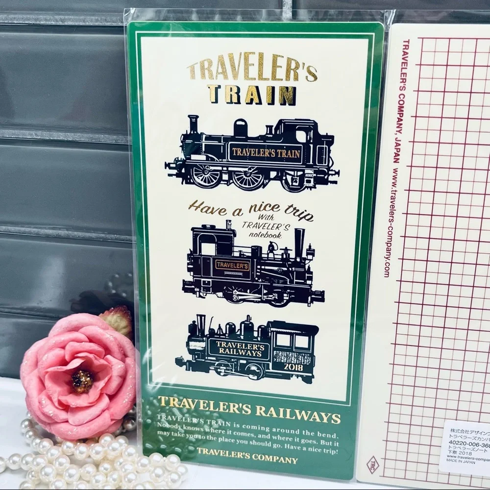 Traveler's Company Notebook Traveler Train 2018 - Picture 2 of 4